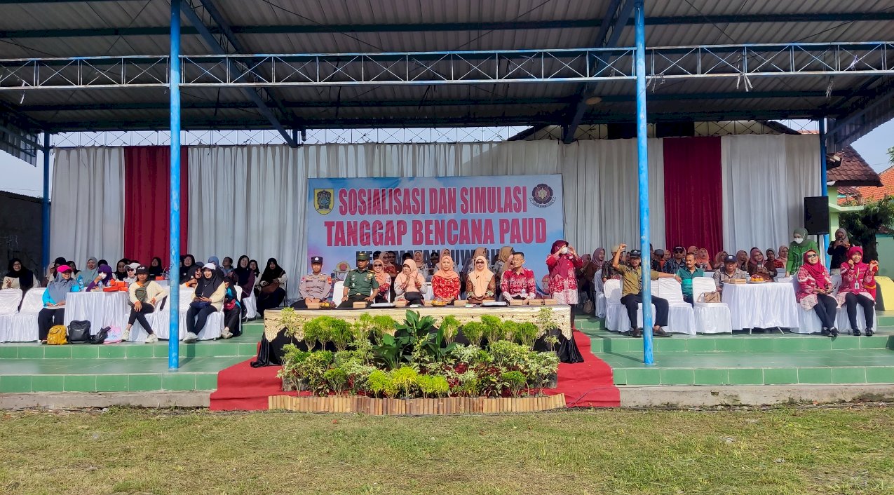 Simulasi dan Sosialisasi tanggap Bencana Kebakaran bagi Siswa Paud dan TK se-Kecamatan Juwiring