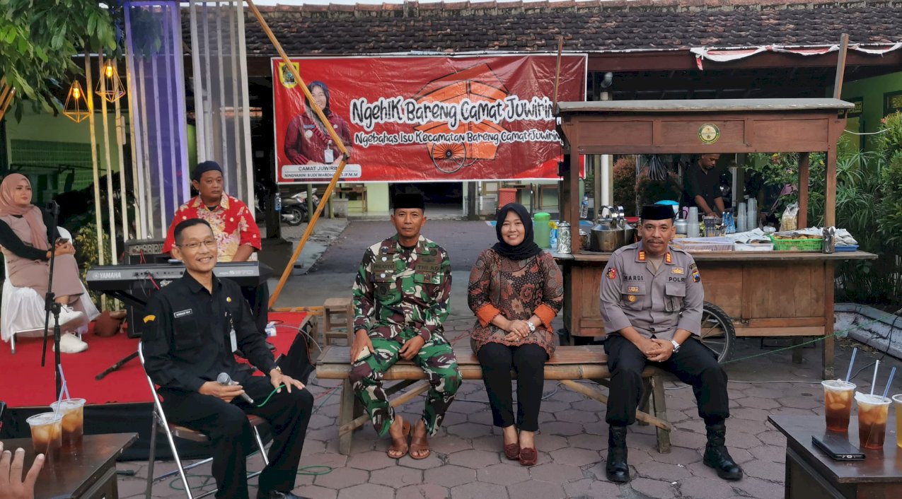 Lauching NgehIK (Ngebahas Isu Kecamatan) bareng Camat Juwiring dan Buka Bersama