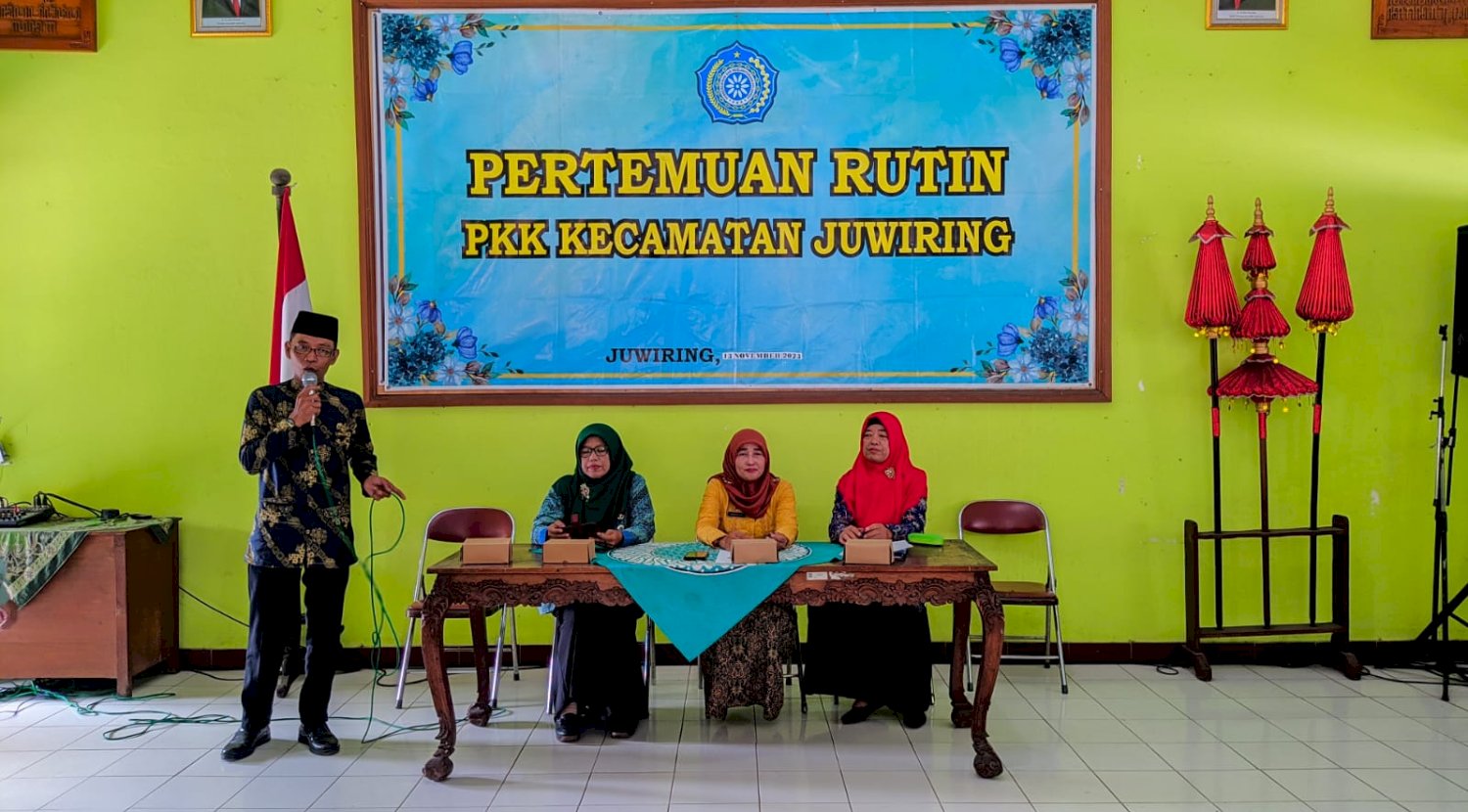 Halal Bi Halal TP PKK se-Kecamatan Juwiring.