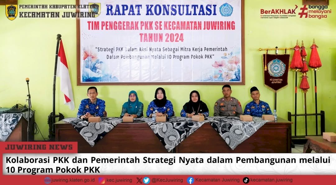 Kolaborasi PKK dan Pemerintah Strategi Nyata dalam Pembangunan melalui 10 Program Pokok PKK