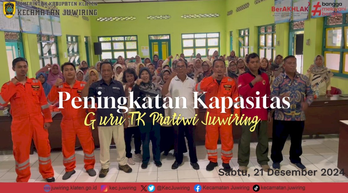 Peningkatan Kapasitas Guru TK Pertiwi Juwiring