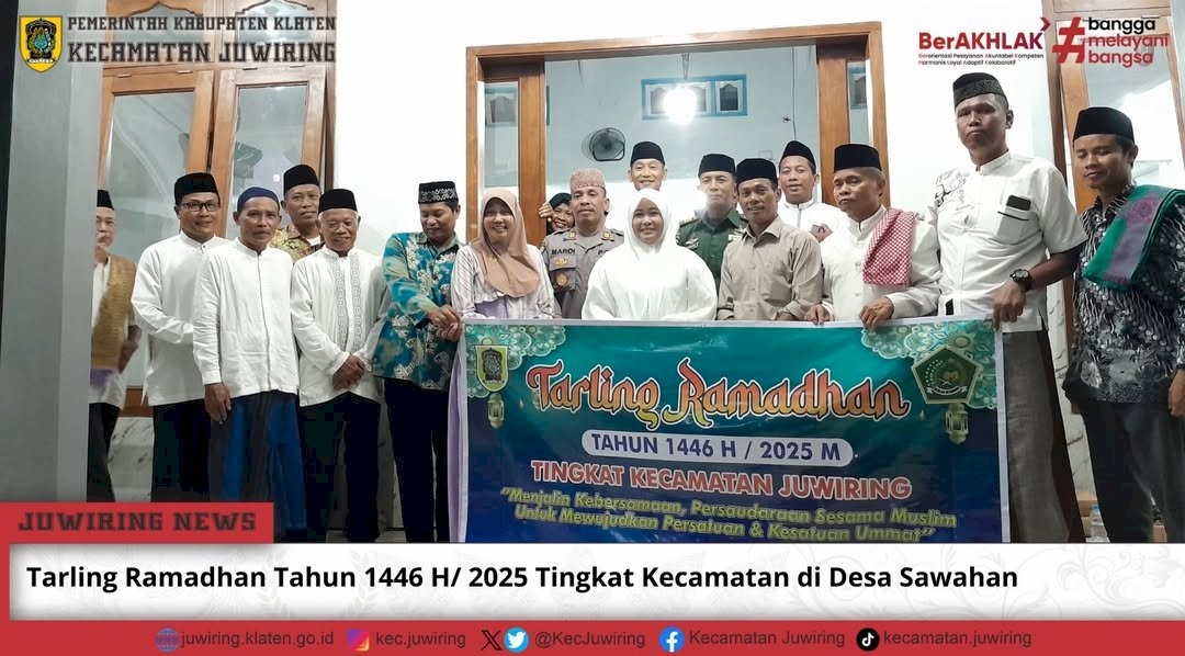 Kegiatan Tarling Ramadhan Kecamatan Juwiring di Desa Sawahan 2025