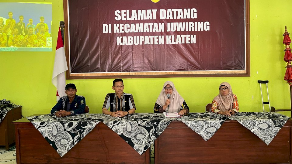 Rapat Koordinasi Pembentukan Organisasi Disabilitas Kecamatan Juwiring bersama Forum Disabilitas