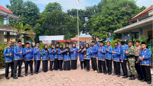 Upacara Hari KORPRI ke-54 Kecamatan Juwiring Menguatkan Dedikasi, Meneguhkan Pengabdian