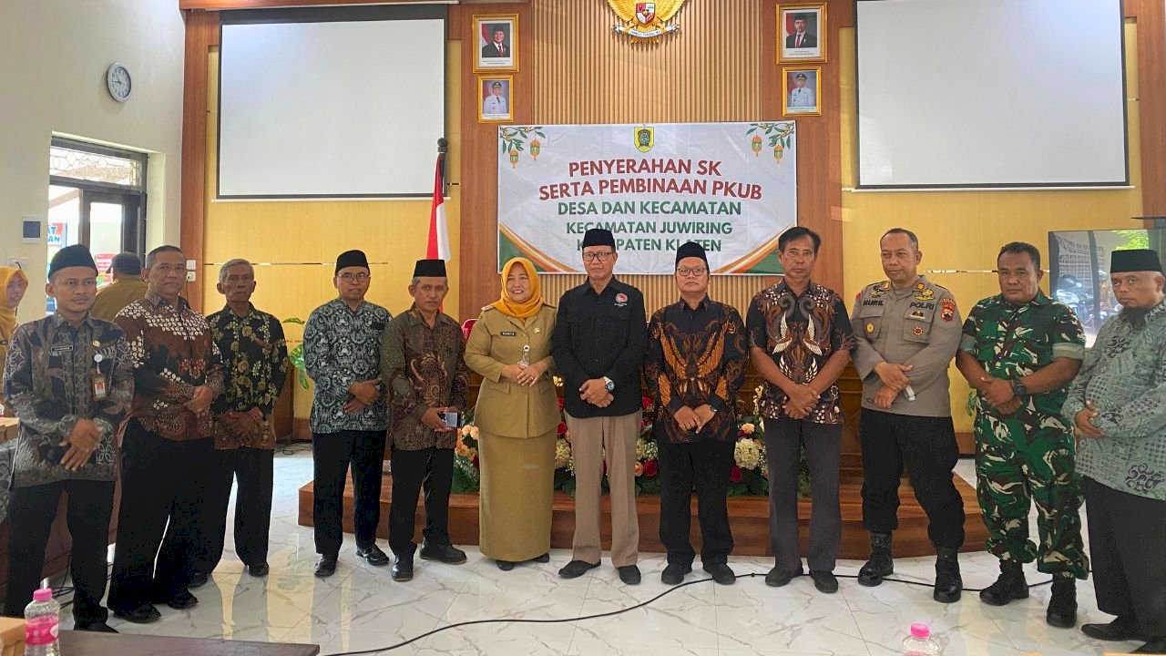 PKUB Juwiring siap Perkuat Kerukunan Masyarakat