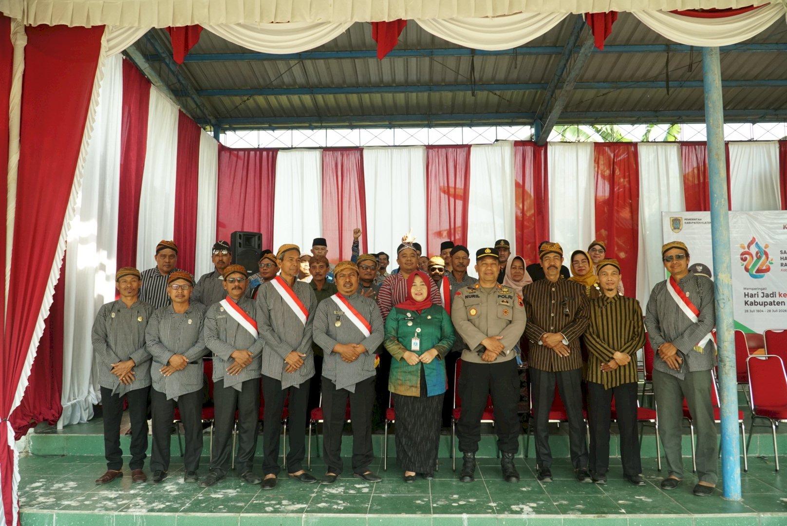 Kecamatan Juwiring Gelar Upacara Peringatan Hari Jadi Kabupaten Klaten ke-222