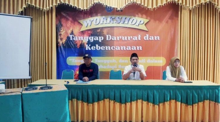 Pelatihan Mitigasi dan Penanganan Bencana Kebakaran di SMK Negeri 1 Juwiring