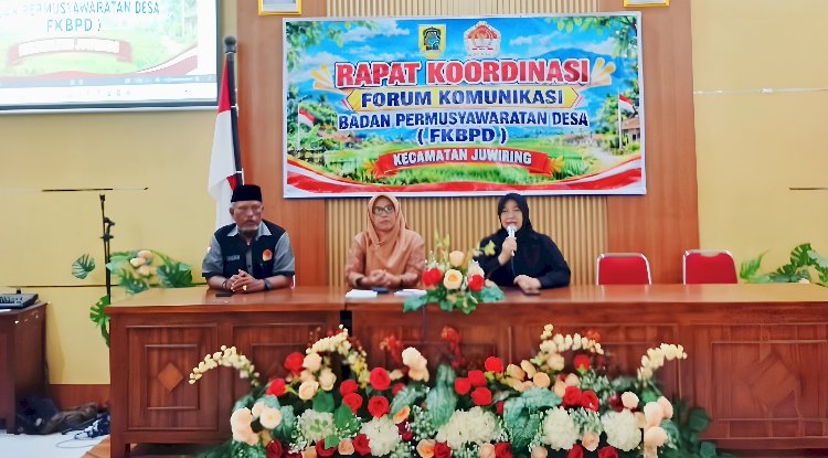 Forum BPD Juwiring Koordinasikan Persiapan Laporan Akhir Masa Jabatan