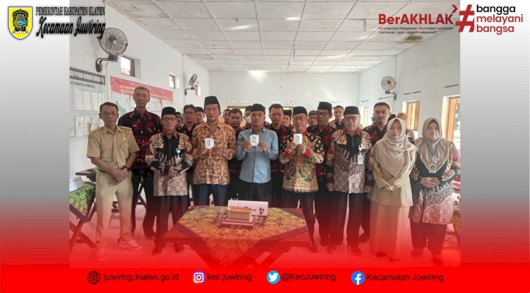 KEGIATAN PENETAPAN BAKAL CALON KEPALA DESA MENJADI CALON KEPALA DESA, PENGUNDIAN NOMOR URUT CALON KEPALA DESA DAN DEKLARASI DAMAI CALON KEPALA DESA TAJI