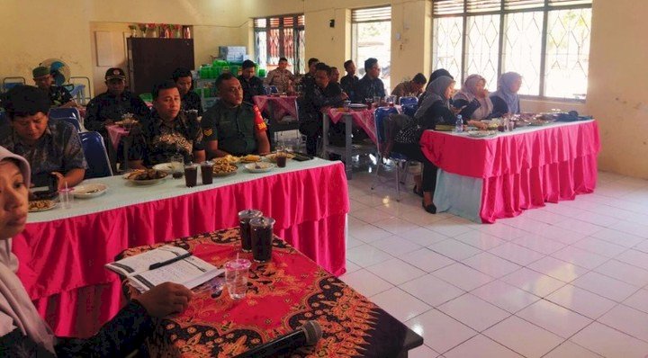 Rakor Sekretaris Desa di Desa Tanjung Kecamatan Juwiring