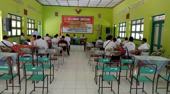 Rakor Kepala Dusun di Kecamatan Juwiring