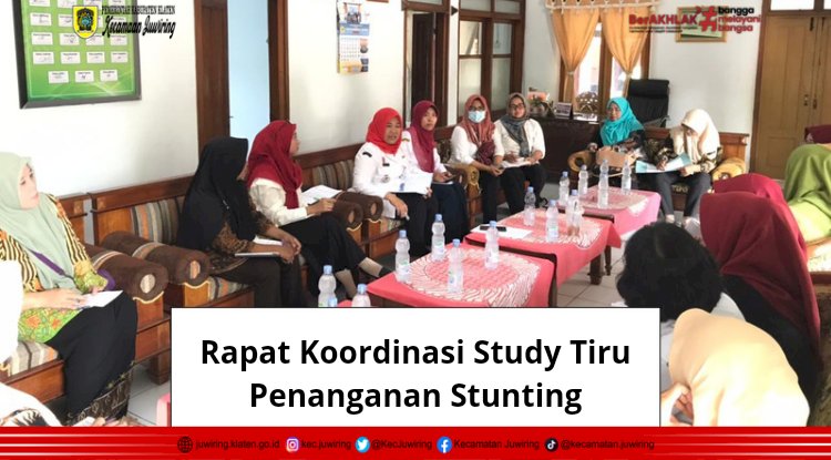 Rapat Koordinasi Studi Tiru Penanganan Stunting