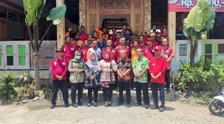 Rapat Koordinasi Perlindungan Sosial Korban Bencana Kabupaten Klaten Tahun 2023 di Kecamatan Juwiring.
