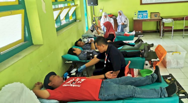 Kegiatan Donor Darah dari PMI Kabupaten Klaten