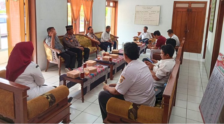 Rapat koordinasi persiapan Sholawatan dan Ngaji bersama KAPOLRES Klaten.