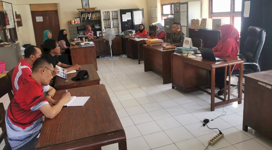 Penampingan KIP dari Diskominfo Kabupaten Klaten di Kecamatan Juwiring