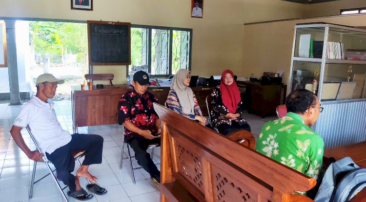 Monev APBDes Tahun 2023 di Desa Tanjung Kecamatan Juwiring