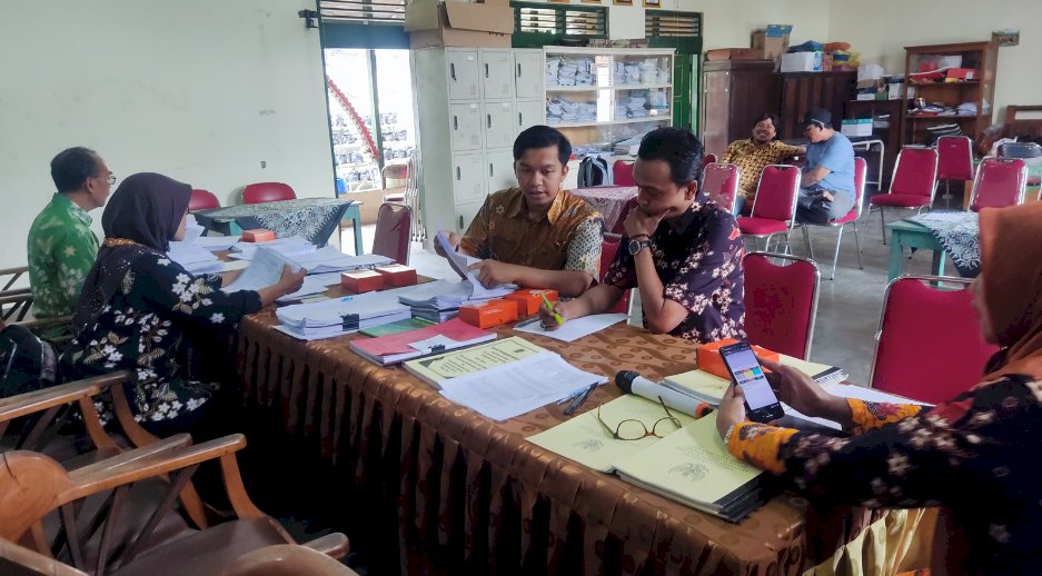 Monev APBDes Tahun 2023 di Desa Serenan Kecamatan Juwiring