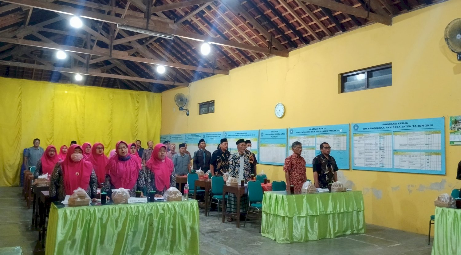 Musrenbang Pembahasan Perencanaan Pembangunan Desa Tahun 2025 di Desa Jaten Kecamatan Juwiring.