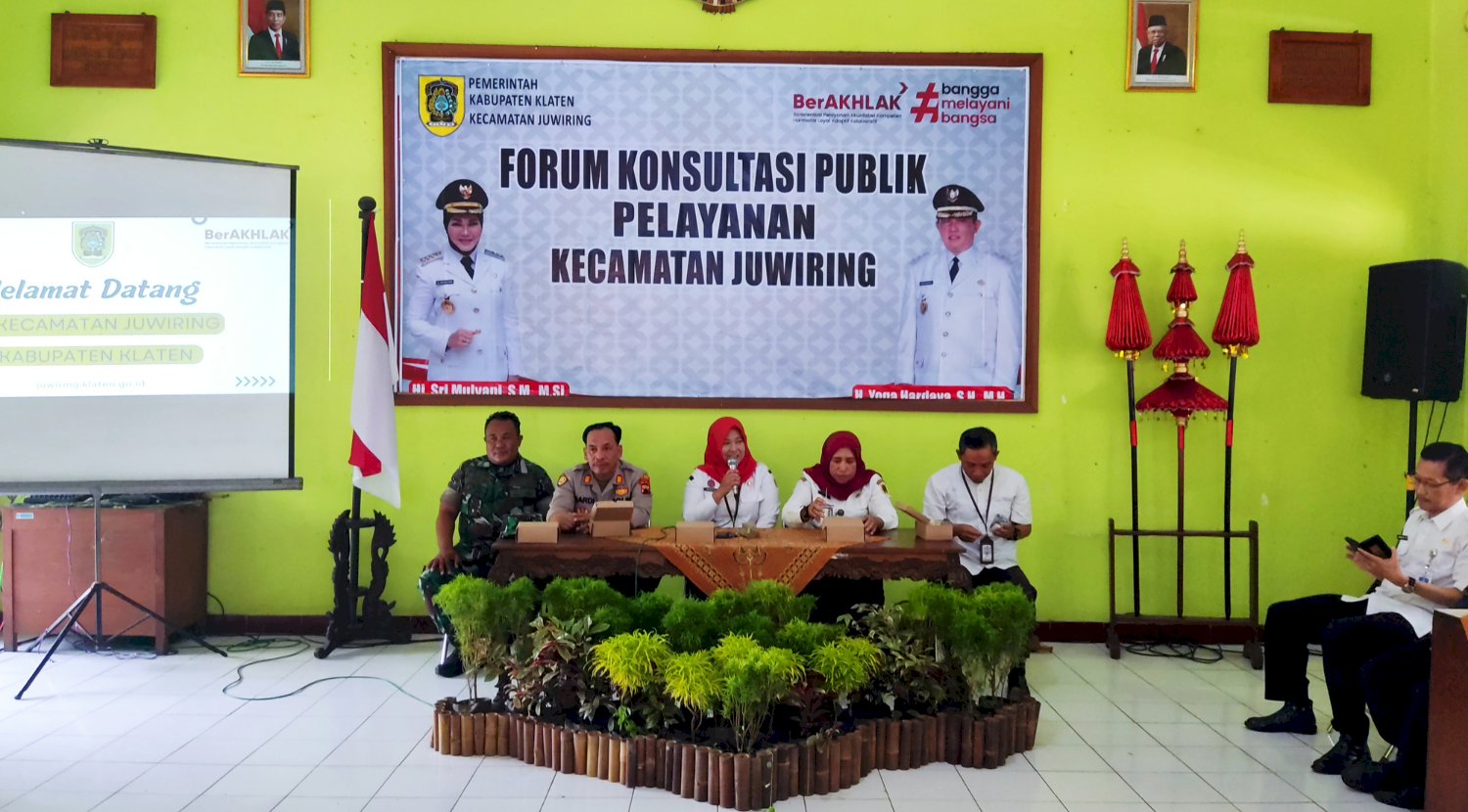 Forum Konsultasi Publik Pelayanan Kecamatan Juwiring