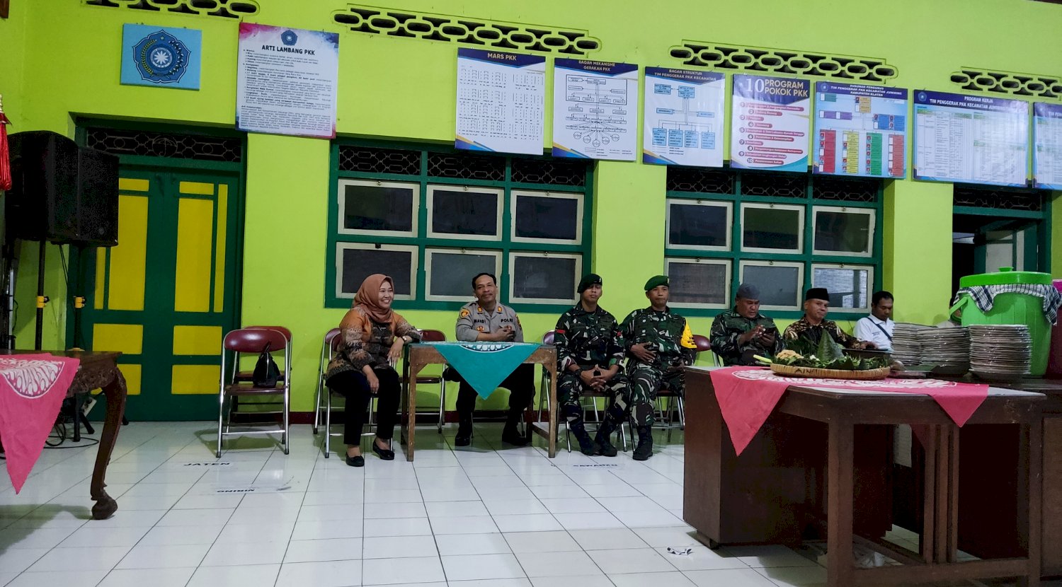 Giat Doa Bersama untuk Kelancaran Pemilu 2024 dan Monitoring ke TPS di Wilayah Kecamatan Juwiring