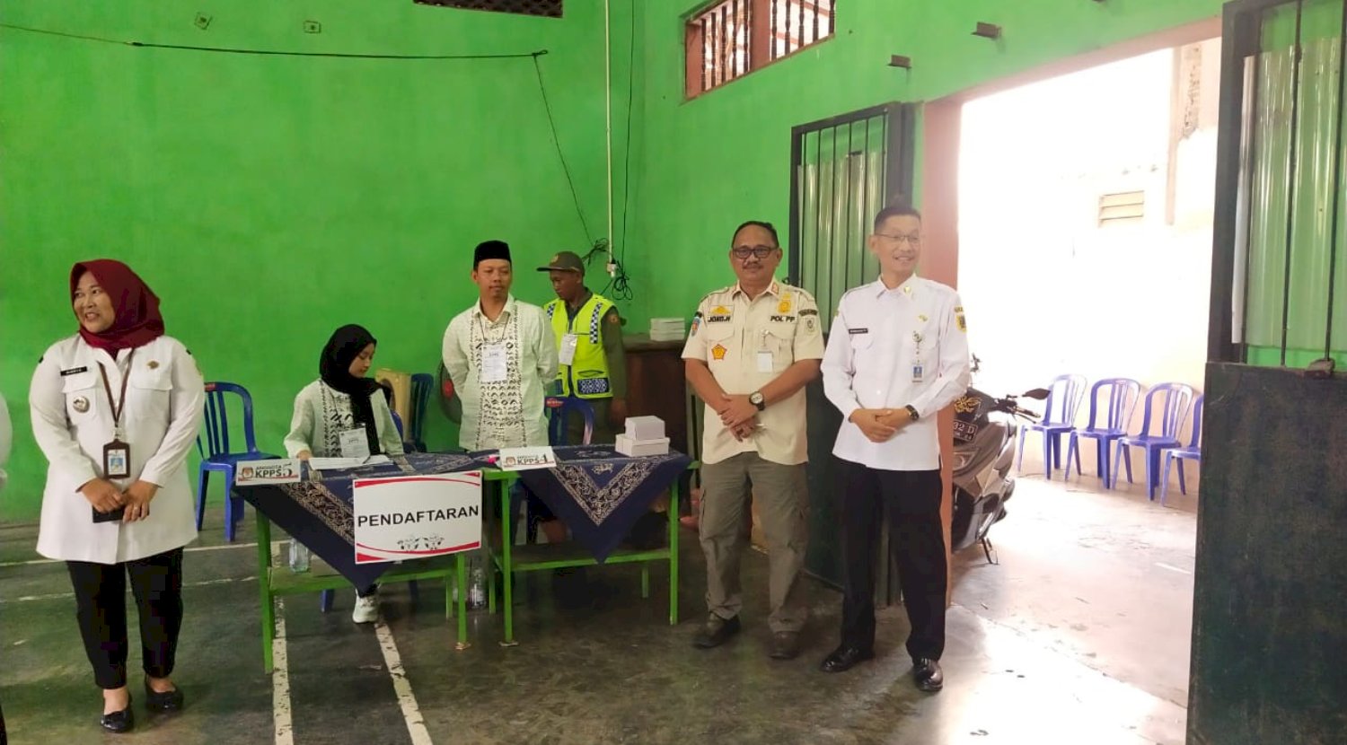 Monitoring Pelaksanaan dan Pengecekan Keamanan dan Ketertiban Pemilu 2024 di Wilayah Juwiring