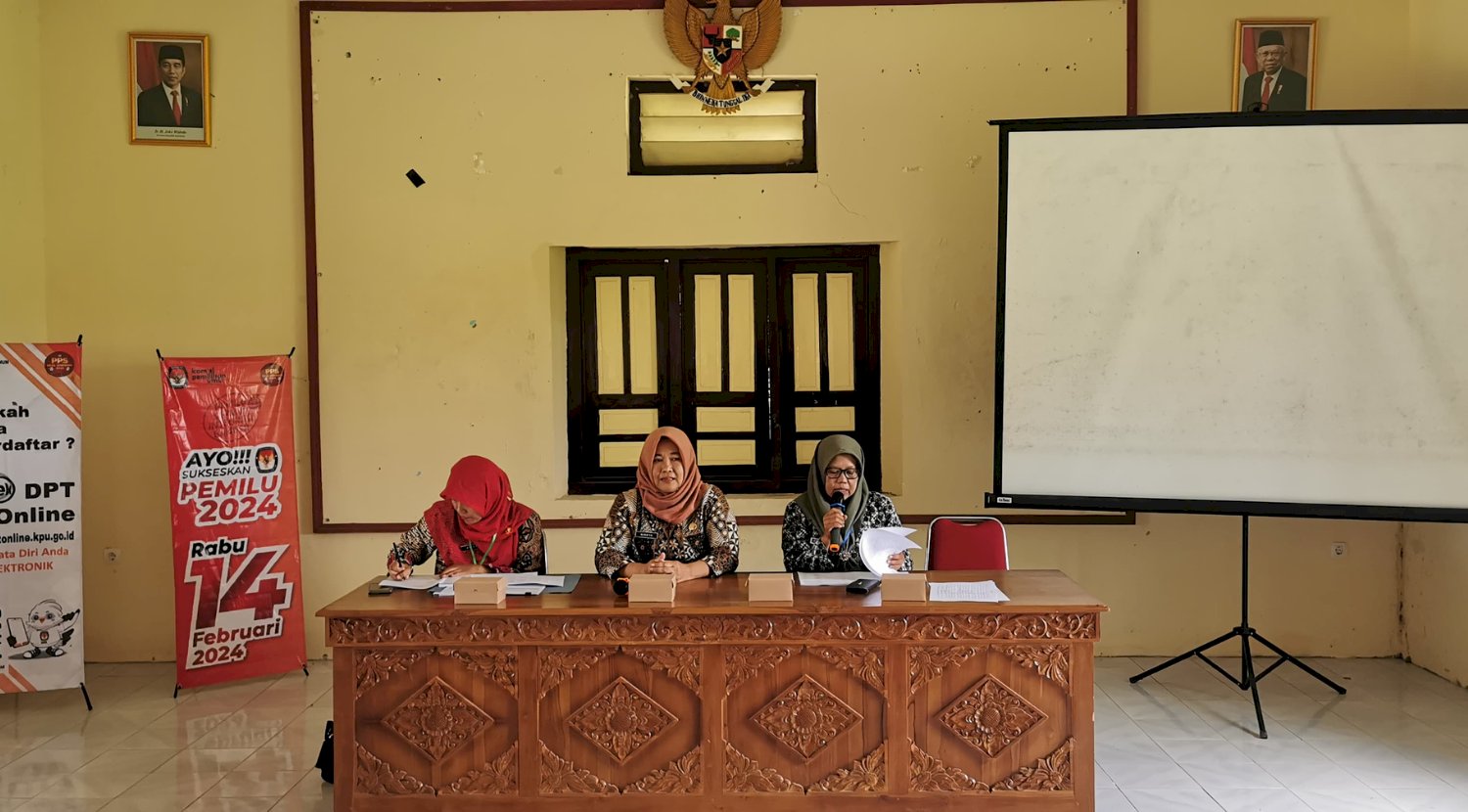 Rapat Koordinasi Pramusrenbangcam di Kecamatan Juwiring