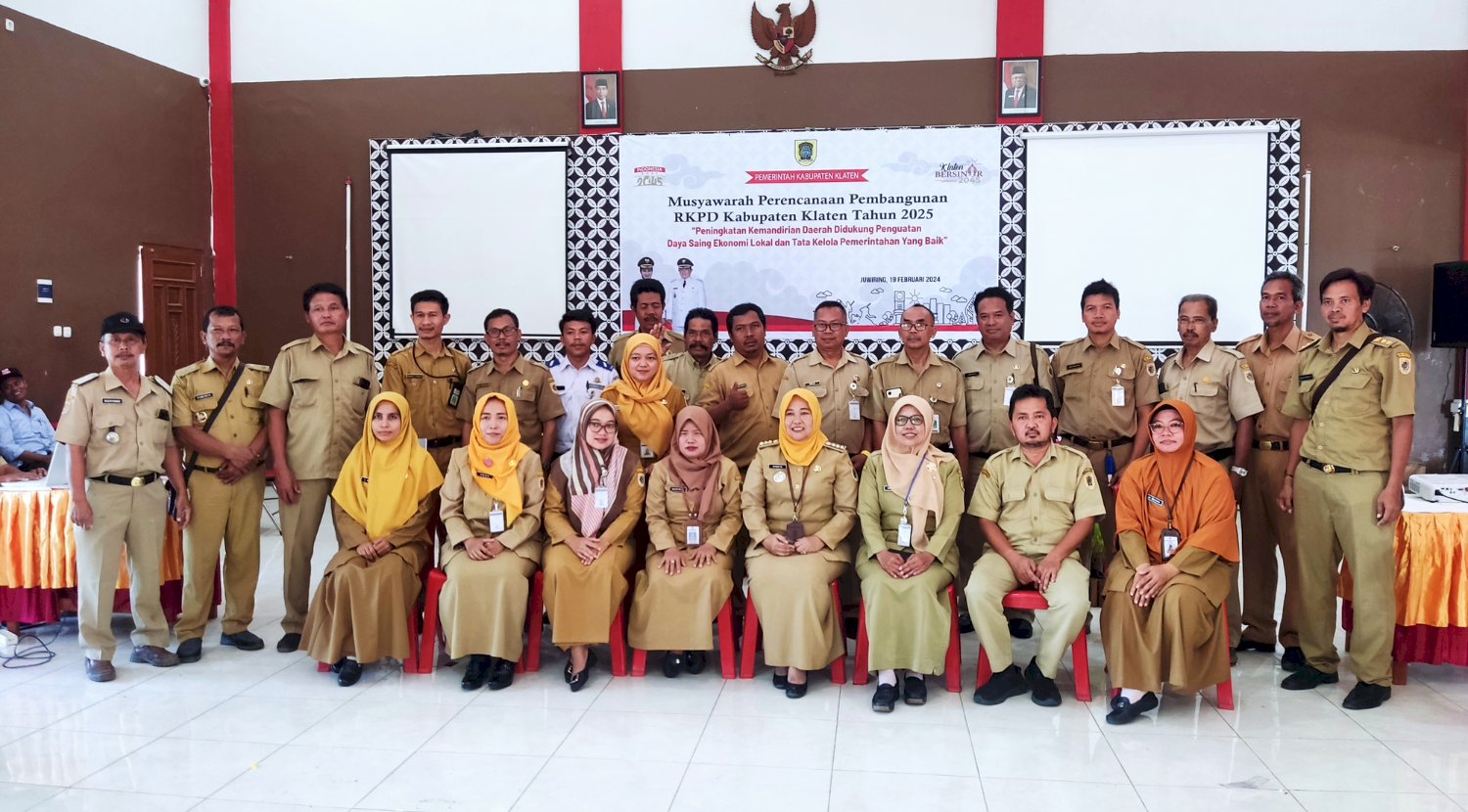 Musyarawarah Perencanaan Pembangunan RKPD Kabupaten Klaten Tahun 2025