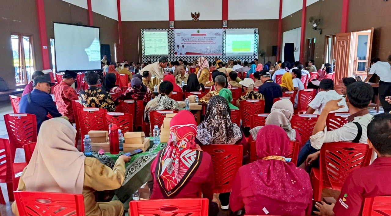 Musyarawarah Perencanaan Pembangunan RKPD Kabupaten Klaten Tahun 2025