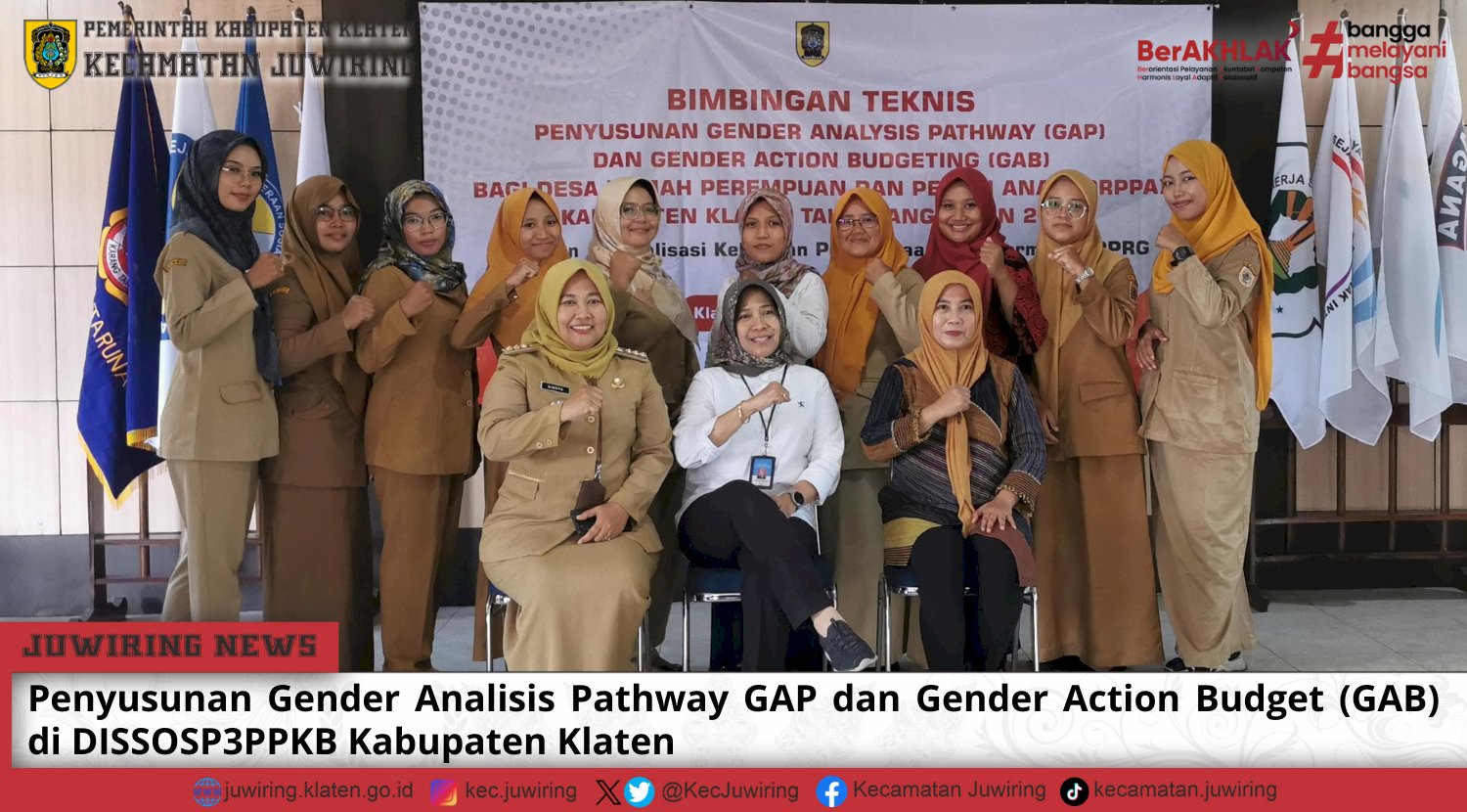 Penyusunan Gender Analisis Pathway (GAP) dan Gender Action Budget (GAB) di DISSOSP3PPKB Kabupaten Klaten