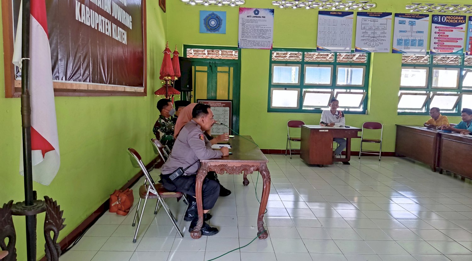 Rapat Koordinasi Pelaksanaan Tarling Tingkat Kabupaten Klaten di Kecamatan Juwiring