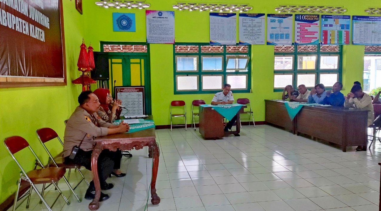 Rapat Koordinasi Kepala Dusun se-Kecamatan Juwiring Tahun 2024