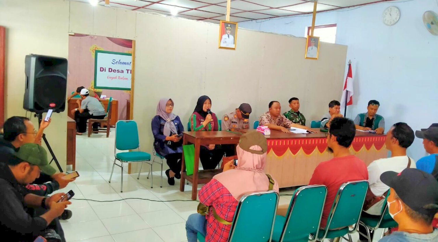 Audiensi Terkati kasus Kepala Dusun di Desa Tlogorandu