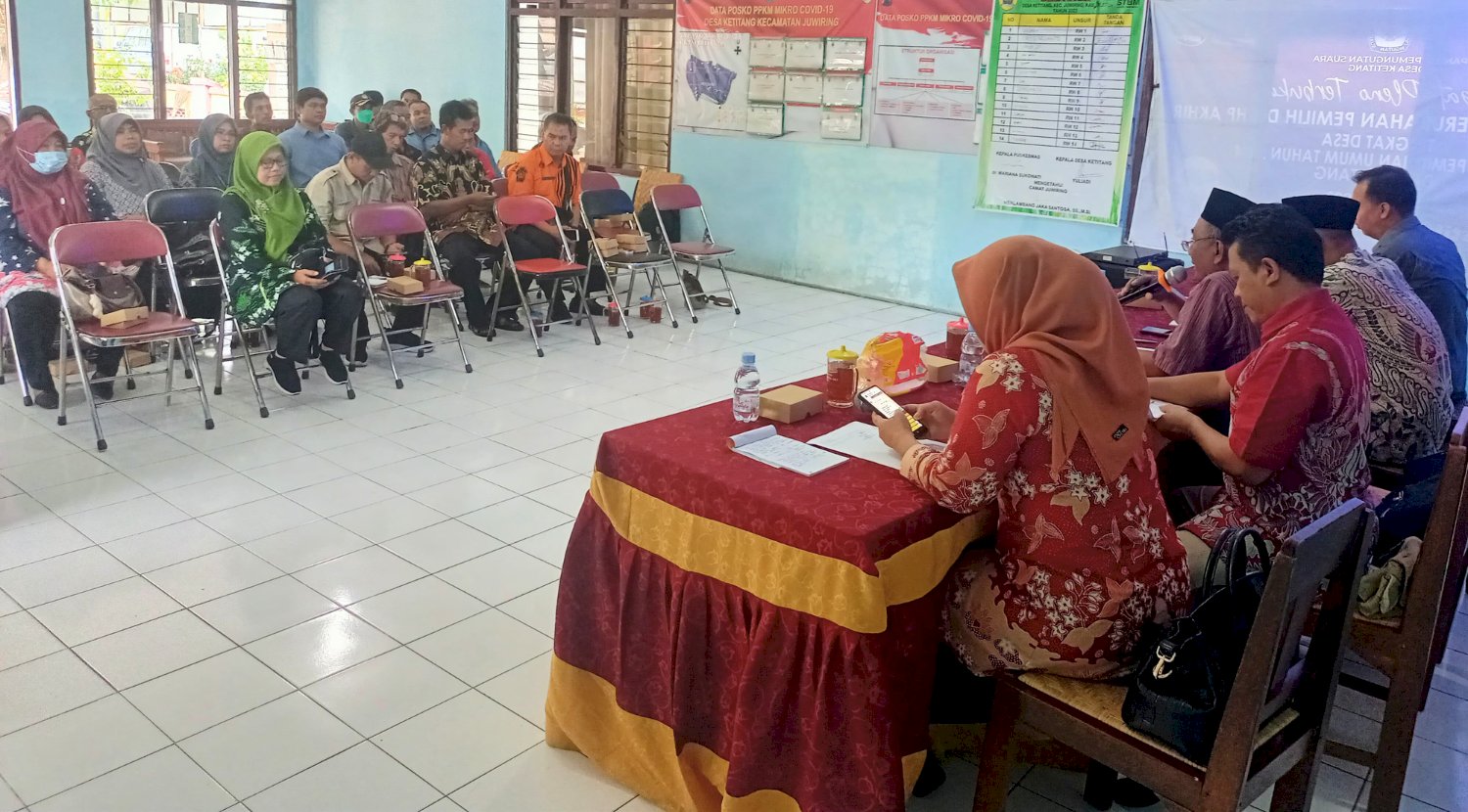 Sosialisasi Perda Kabupaten Klaten Nomot I Tahun 2023 Tentang Penyelenggaraan Perizinan Berusaha di Desa Ketitang Kecamatan Juwiring