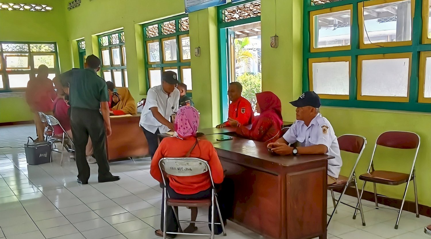 Donor Darah dari PMI Kabupaten Klaten di Kecamatan Juwiring