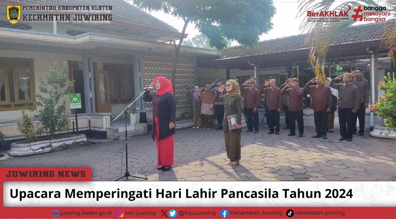 Upacara Meperingati Hari Lahir Pancasila