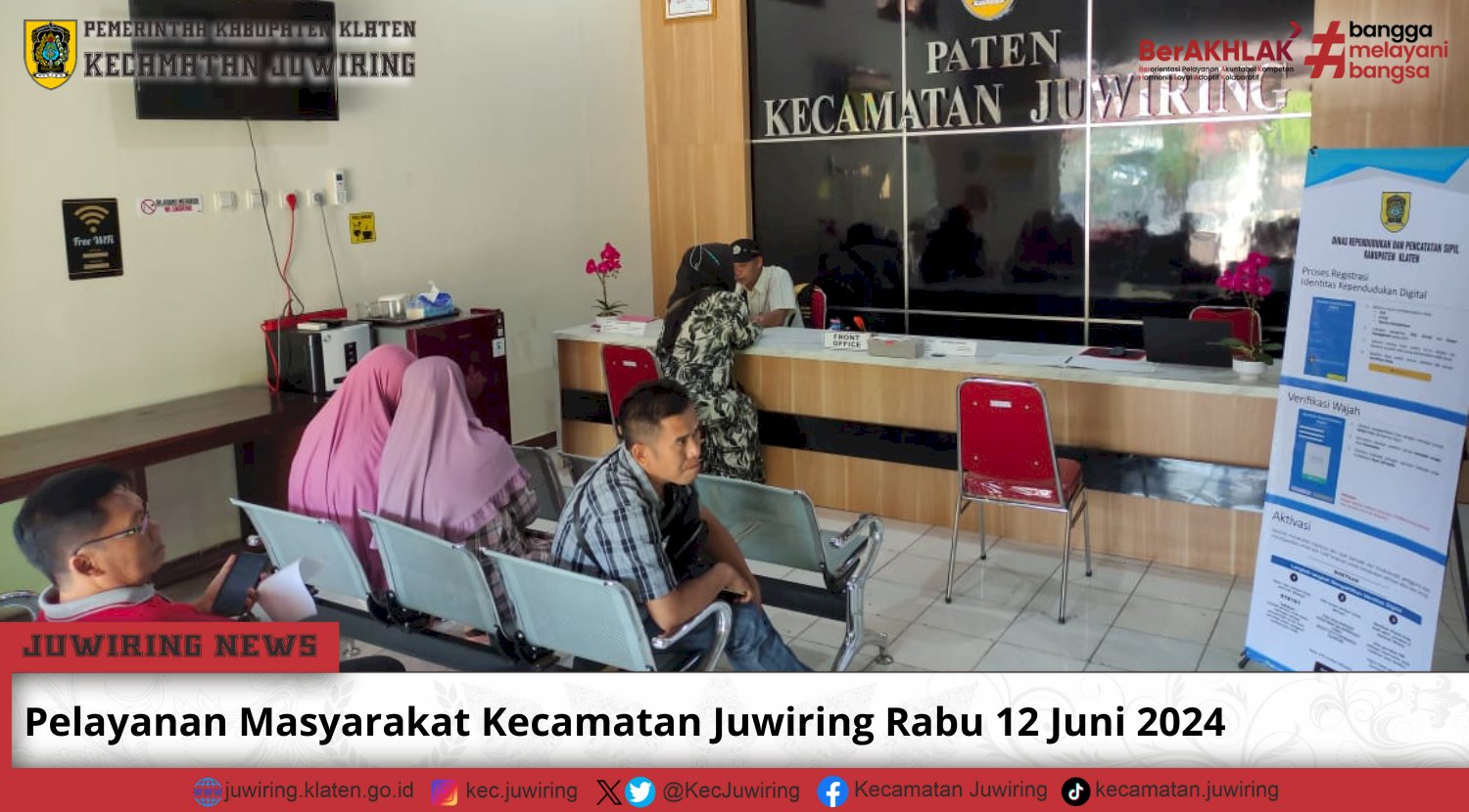 Pelayanan IKD dan Pelayananan Legaliasasi Umum di Kecamatan Juwiring.