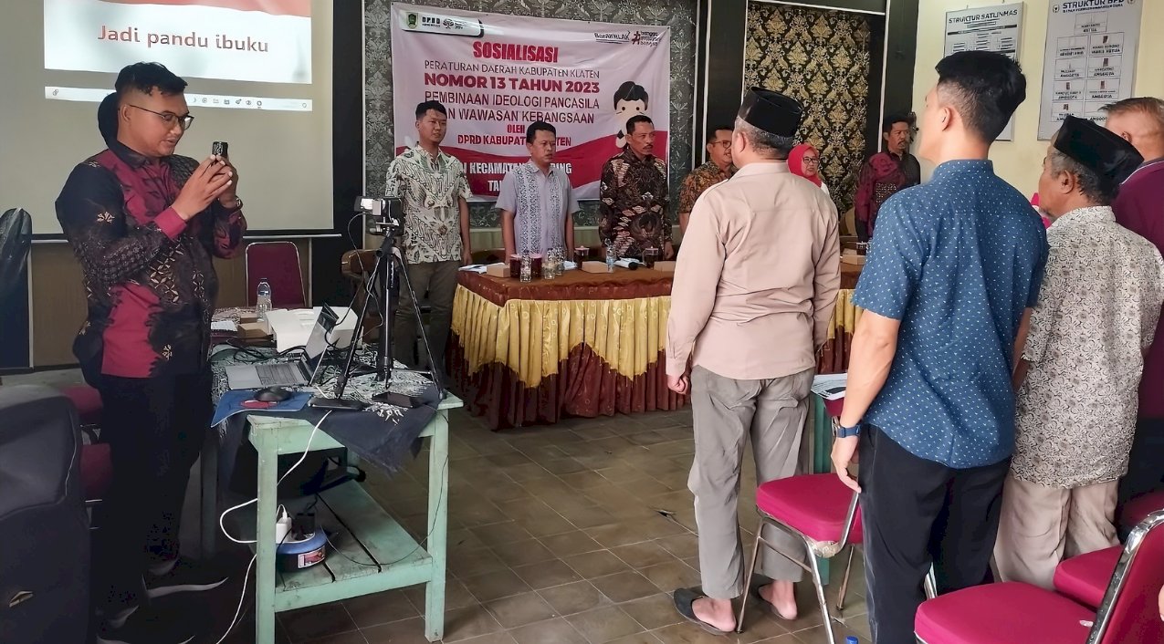 Sosialisasi Perda Kabupaten Klaten Nomor 13 Tahun 2023 di Desa Serenan