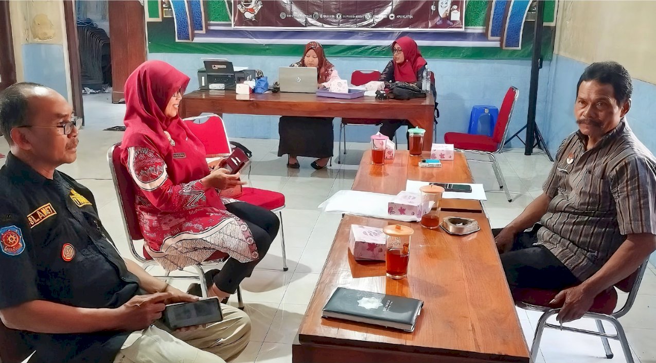 Kegiatan Monitoring dan Evaluasi Pelaksanaan APBDes 2023 dan 2024 Semester I di Desa Gondangasari Kecamatan Juwiring