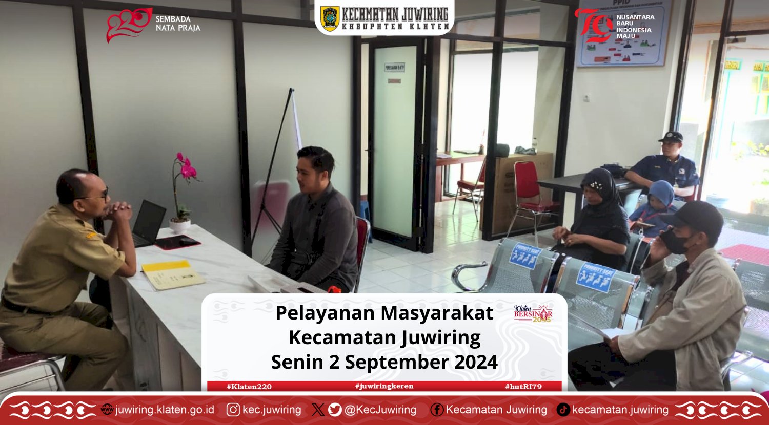 Pelayanan Masyarakat Kecamatan Juwiring