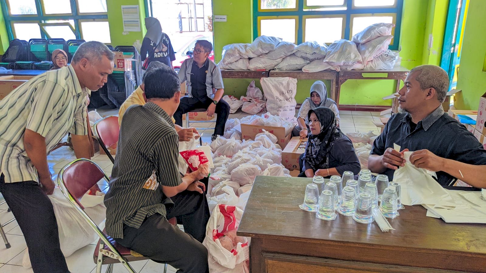 Pembagian Pangan untuk Penurunan Stunting dan Pengentasan daerah Rentan Rawan Pangan