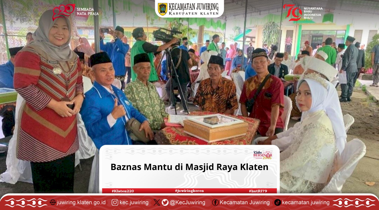 Baznas Mantu di Masjid Raya Klaten