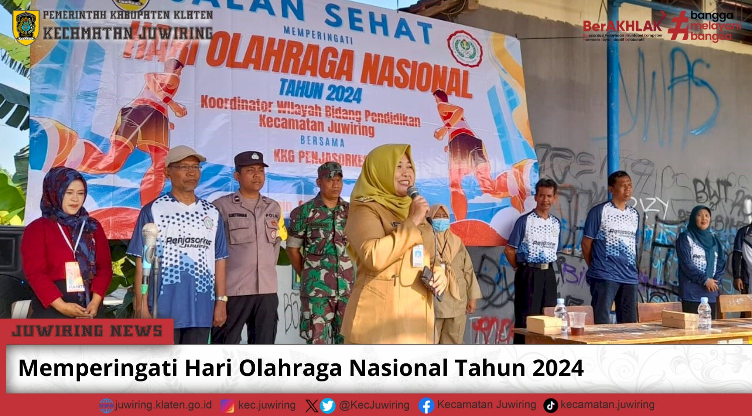 Memperngati Hari Olahraga Nasional Tahun 2024