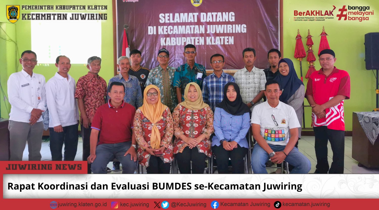 Rapat Koordinasi dan Evaluasi BUMDES