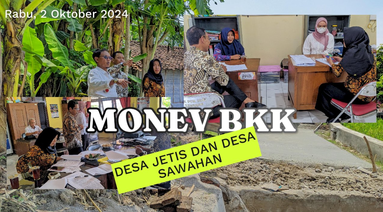 Monev BKK Desa Jetis dan Desa Sawahan