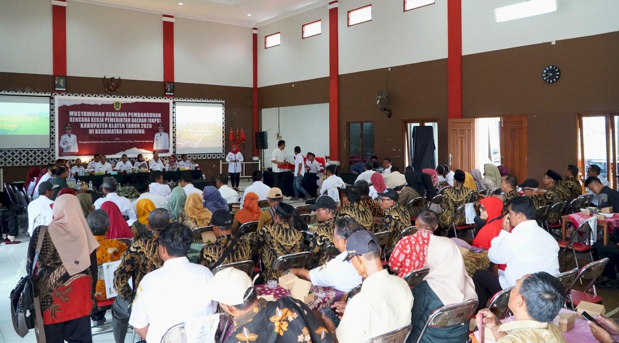 Musrenbang Kecamatan Juwiring Tahun 2025