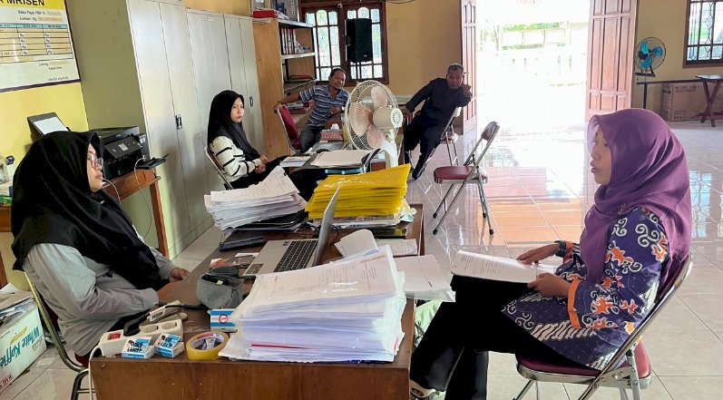 Evaluasi Pengelolaan Dana Desa dari TIM Monev Kecamatan Juwiring di Desa Mrisen dan Desa Taji