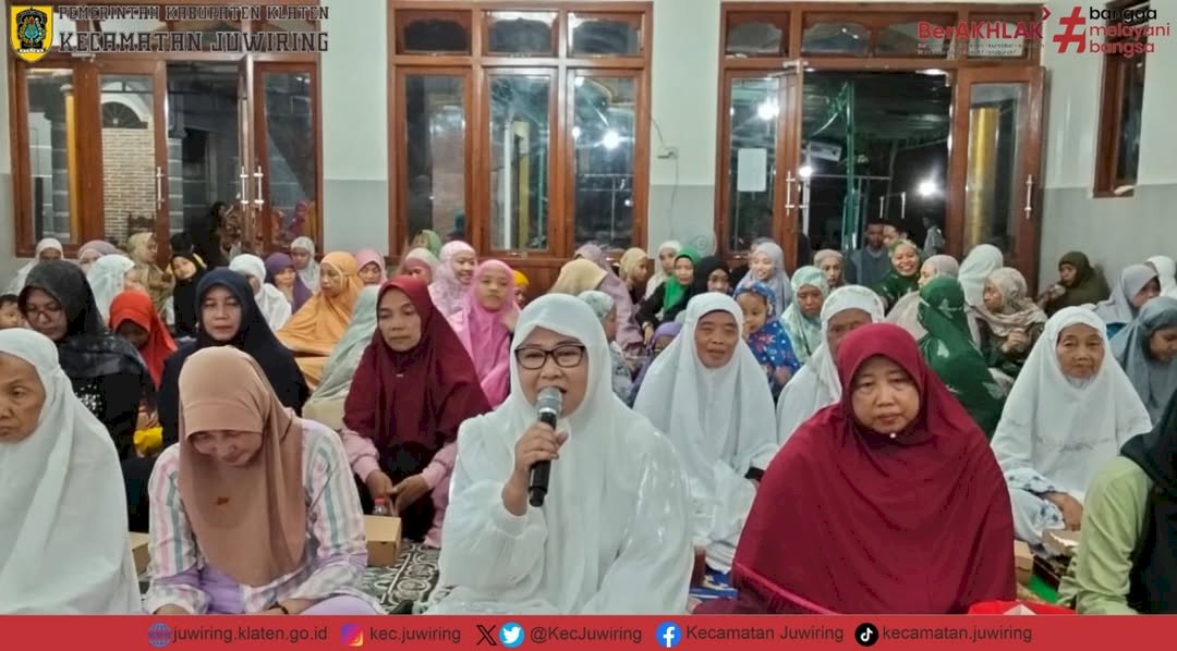 Kegiatan Tarling Ramadhan Kecamatan Juwiring di Desa Sawahan 2025