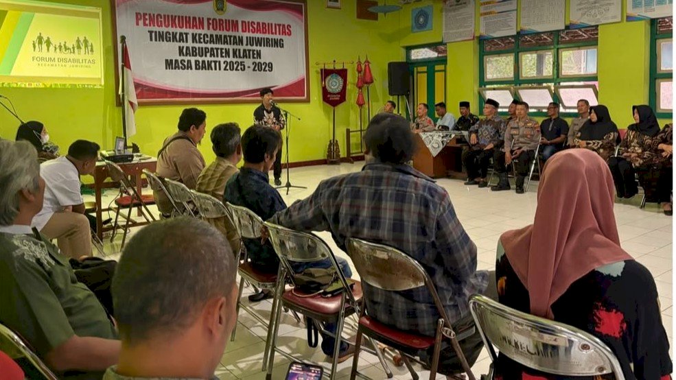 Pengukuhan Forum Disabilitas Juwiring, Wujud Inklusi Sosial Nyata