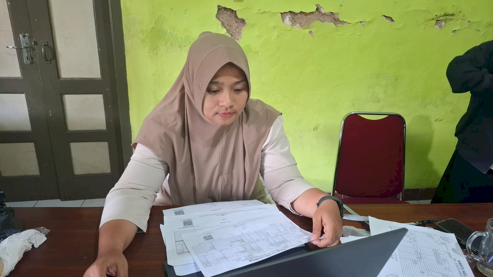 Pada tanggal 28 April 2025 pendamping melakukan entry pemutakiran data KPM PKH melalui SIKS NG